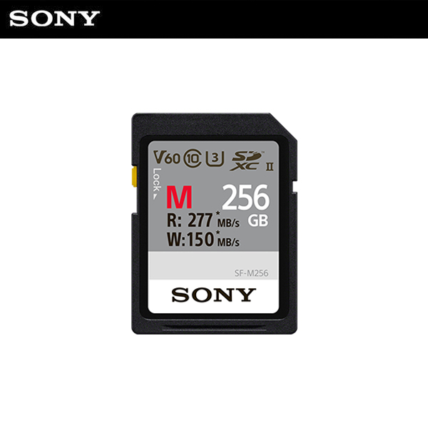 소니 SF-M256/T2 (SDXC UHS-Ⅱ 128GB 읽기 277mb/s 쓰기 150mb/s 4K SD 메모리카드)