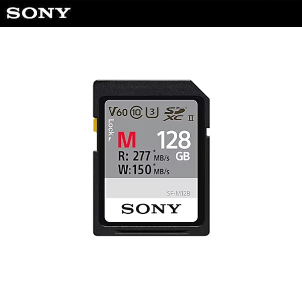 소니 SF-M128/T2 (SDXC UHS-Ⅱ 128GB 읽기 277mb/s 쓰기 150mb/s 4K SD 메모리카드)